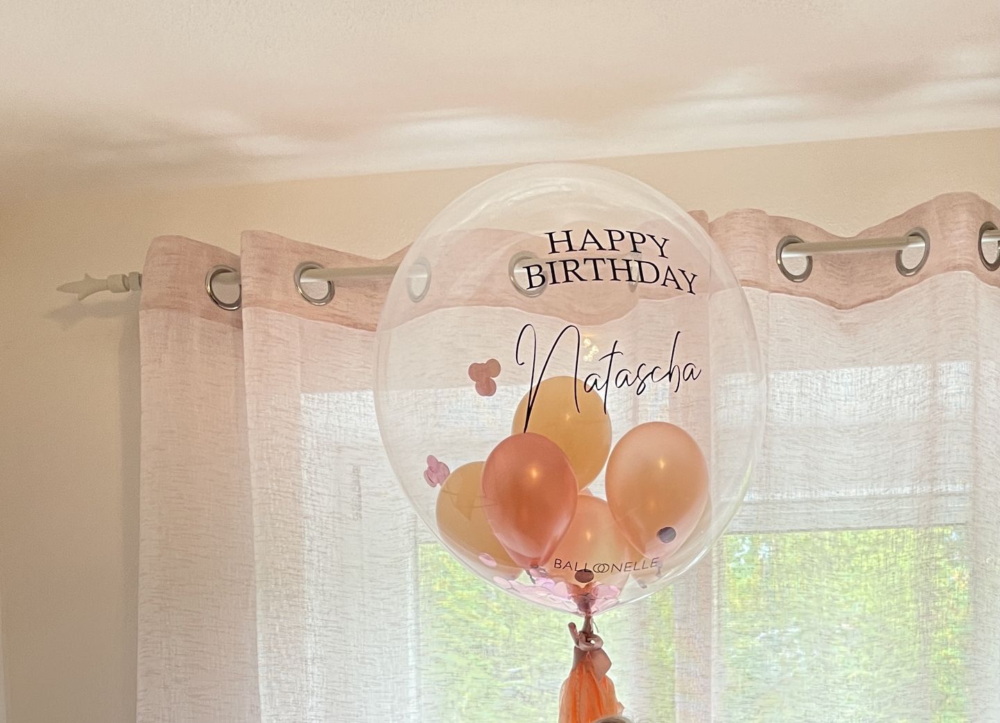Customer photo review of Nude Designer Ballon