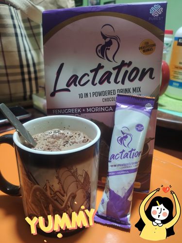 Customer photo review of Purest Lactation Drink - Chocolate Flavor