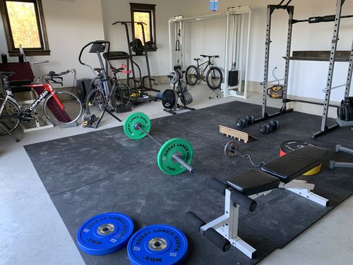Customer photo review of Great Lakes Girya Polyurethane Bumper Plates - 150 KG Set
