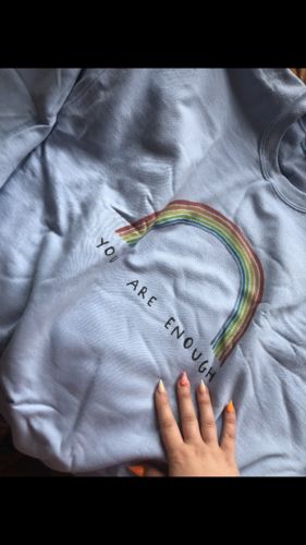 Customer photo review of Mystery Sweatshirt