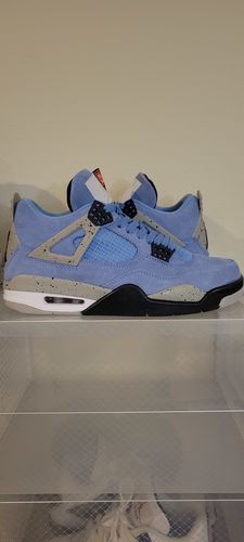 Customer photo review of Air Jordan 4 Retro 'University Blue'