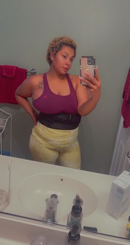 Customer photo review of Lux Latex Triple Belt