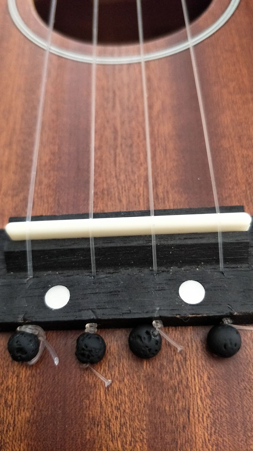 Customer photo review of CT-LG Worth Clear Low G Tenor Ukulele Strings Fluorocarbon 2 Restrings per Packet