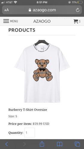 Customer photo review of Off White Painting T-Shirt