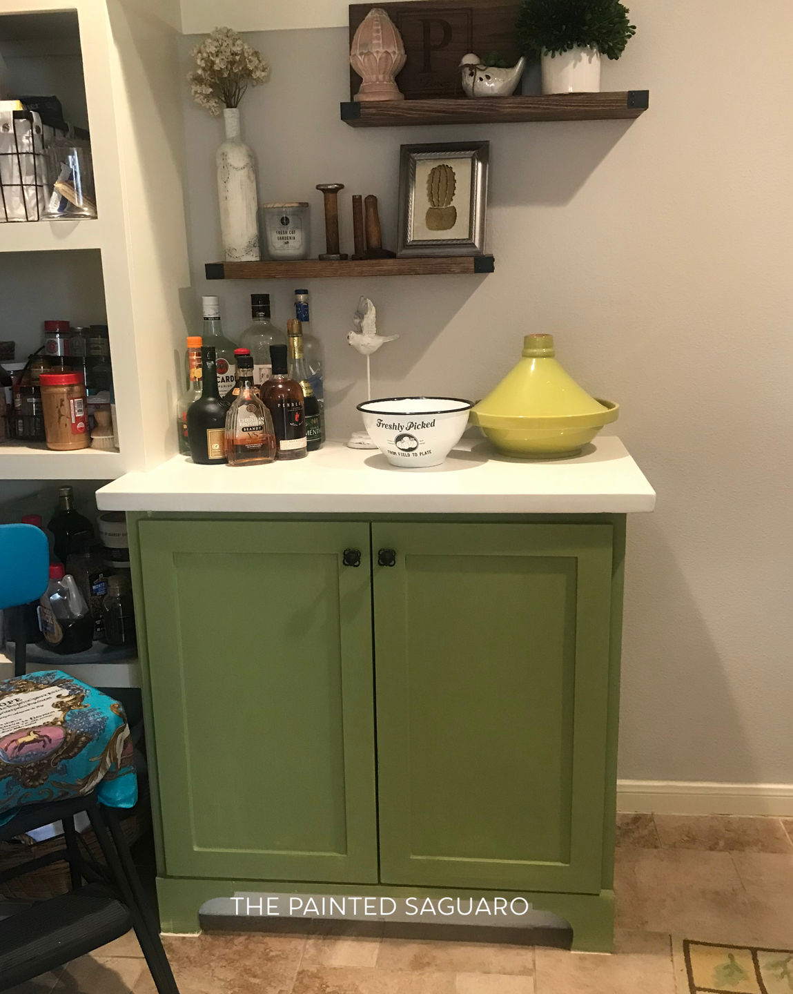 Customer photo review of Dunavant Green - One Step Paint
