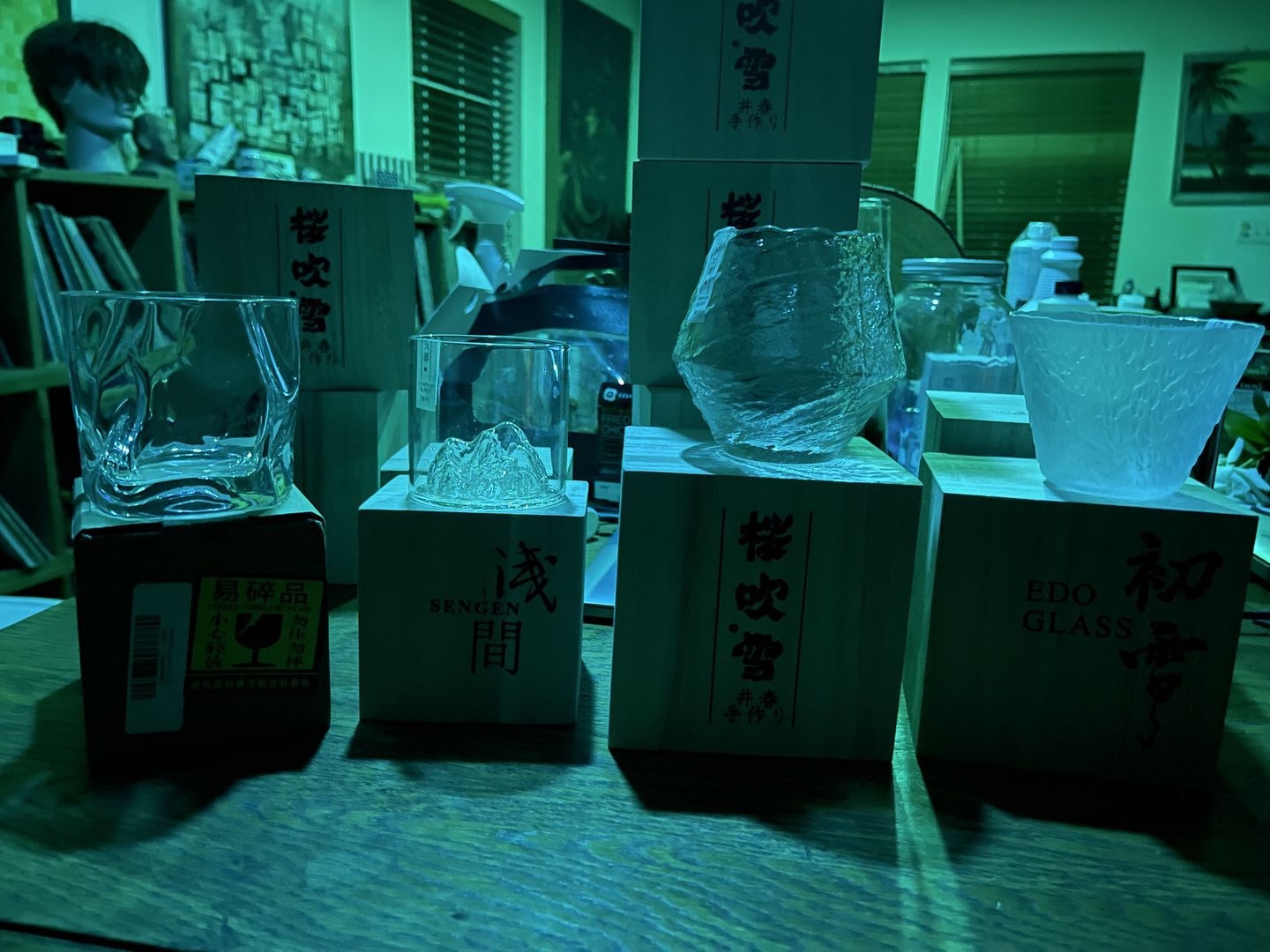 Customer photo review of Crumple - Japanese Whiskey Glass