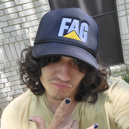 Customer photo review of Contractor Trucker Hat • Black