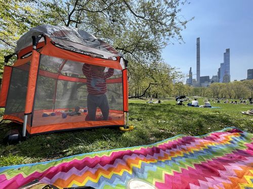 Customer photo review of Pop N' Go® Playpen