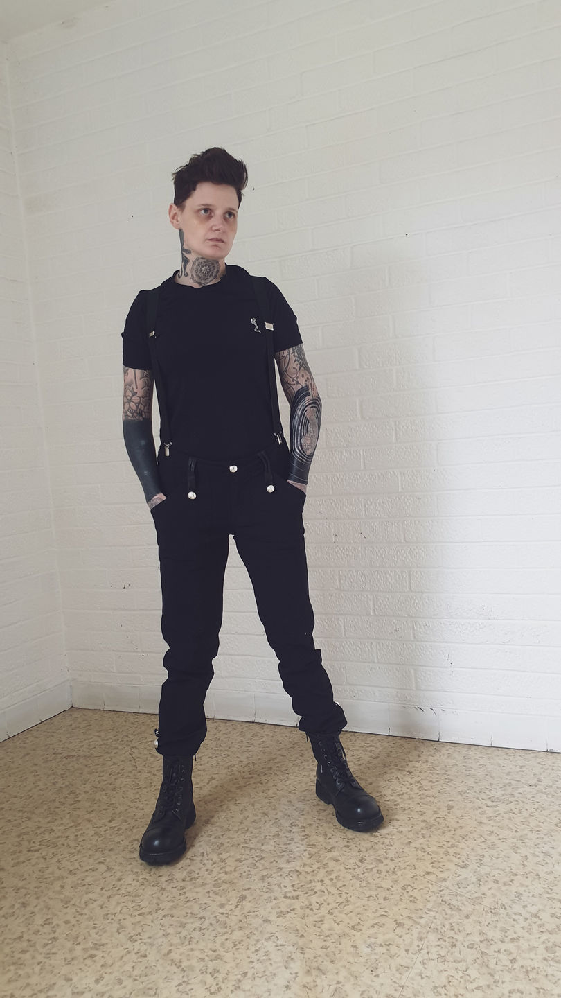 Customer photo review of Gothic Trousers - TRM4091
