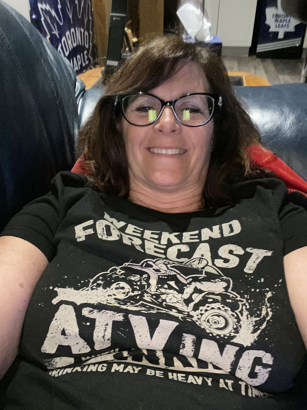 Customer photo review of Weekend Forecast - ATVing With A Chance Of Drinking