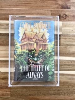 Customer photo review of Acrylic Book Display Case