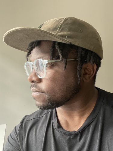 Customer photo review of Big Camp Hat, Army Green Cotton