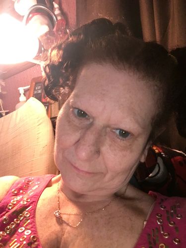 Customer photo review of Egypt Blue Prescription Contact Lenses