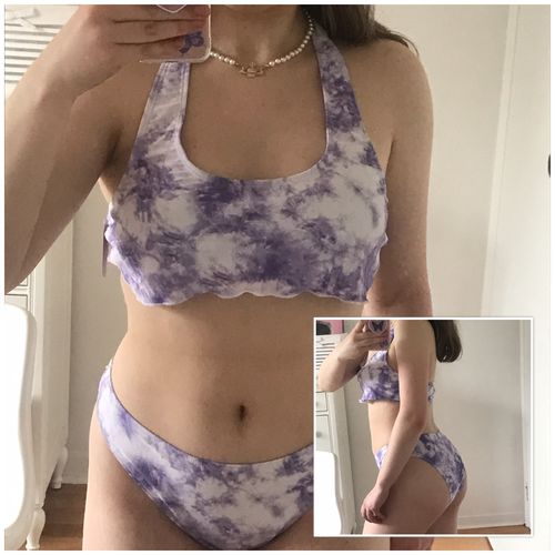 Customer photo review of Liliac Galaxy Stardust Print Swimsuit Set