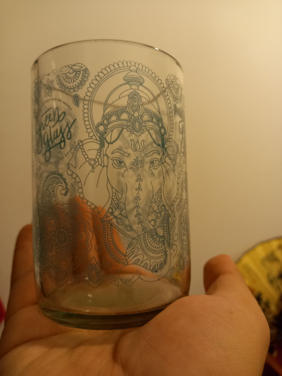 Customer photo review of Om Glass Juego de 4 Vasos