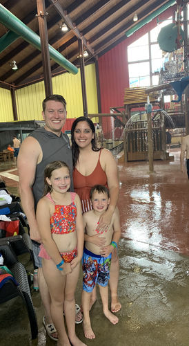Customer photo review of Bali Reversible Bottoms | Sienna & Stripes