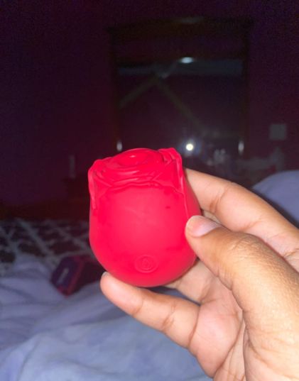 Customer photo review of Rose Suctional Vibrator