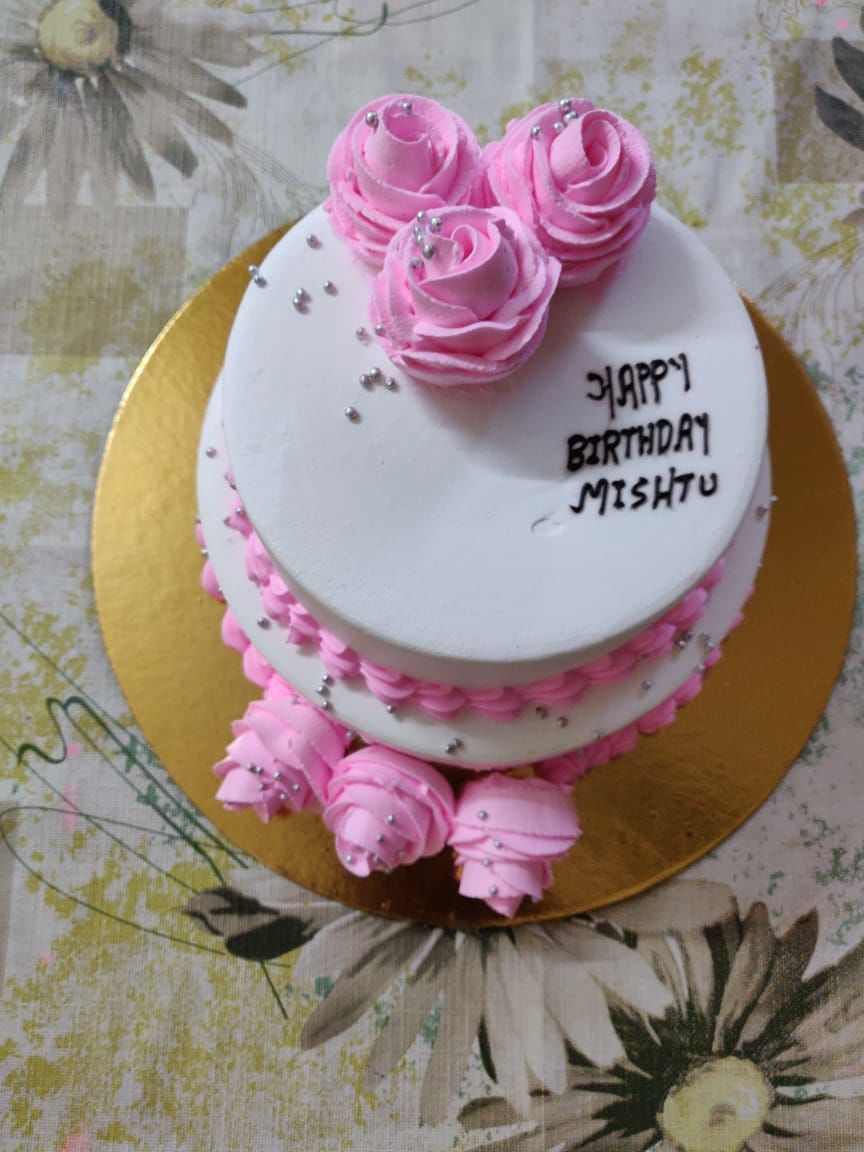 Customer photo review of Floral Cake 2