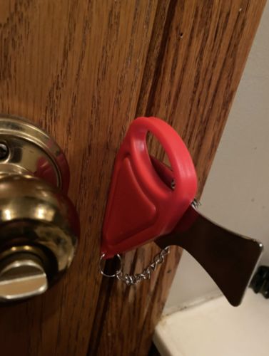 Customer photo review of Vespani Portable Door Lock