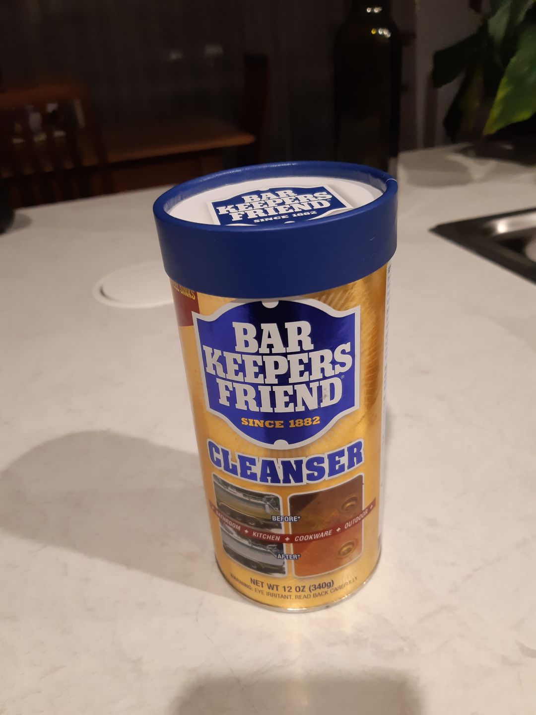 Customer photo review of Bar Keepers Friend Re-Usable Lid