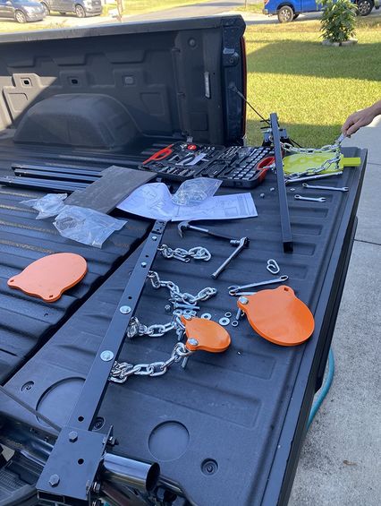 Customer photo review of B001 Stand Complete Target System 37