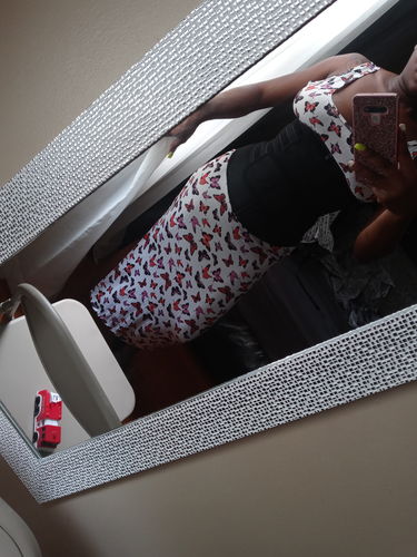 Customer photo review of Lux Latex Double Abdominal Belt