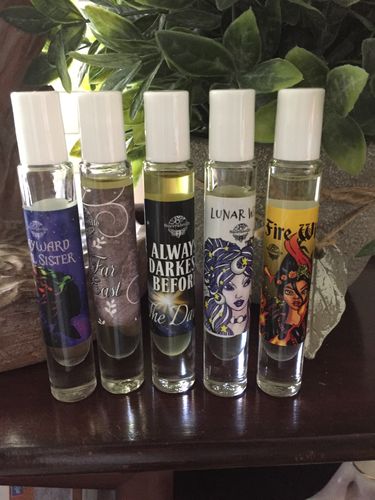 Customer photo review of Set of 5 10ml steel rollerballs