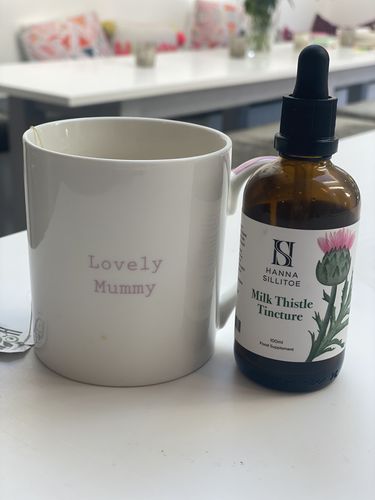Customer photo review of Milk Thistle Tincture