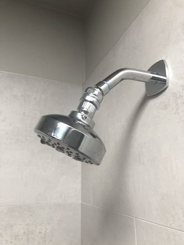 Customer photo review of Shower Head Swivel Adapter