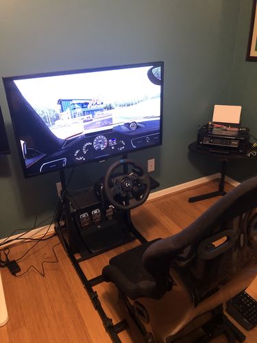 Customer photo review of ART Simulator Single Monitor Mount