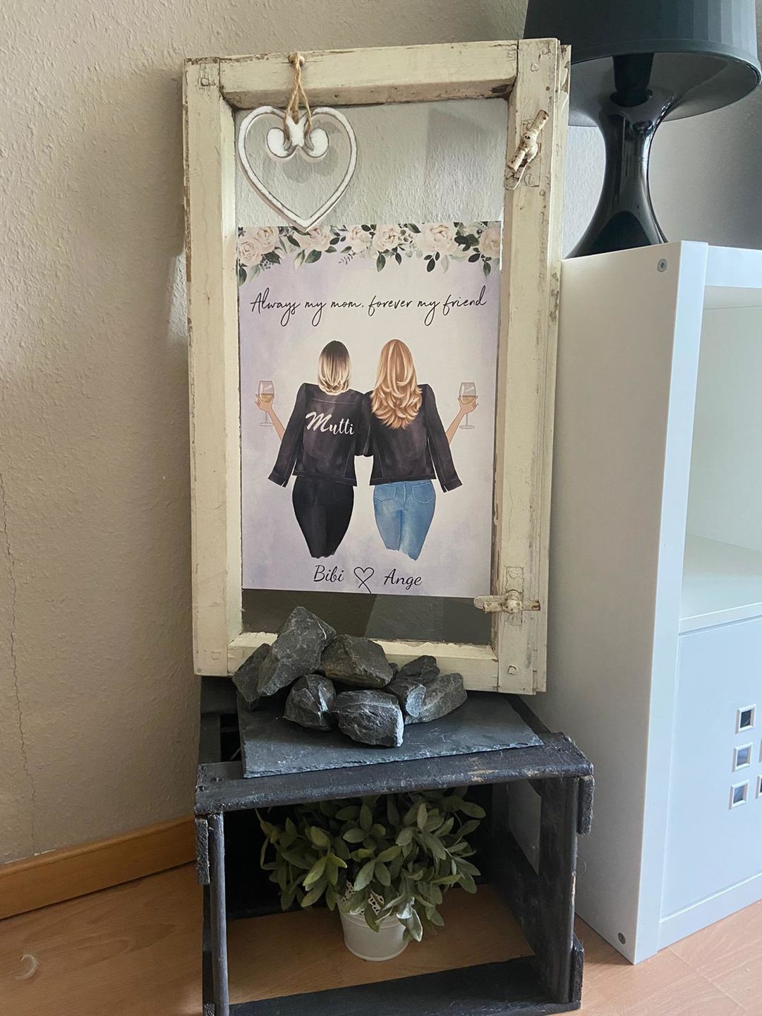 Customer photo review of Mutter & Tochter - Personalisiertes Poster