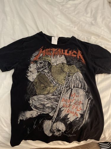 Customer photo review of Metallica Pushead T Shirt Size Medium