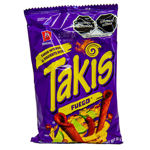 Customer photo review of Takis Fuego Hot Chili Pepper & Lime Tortilla Chips - 9.9oz (280g)