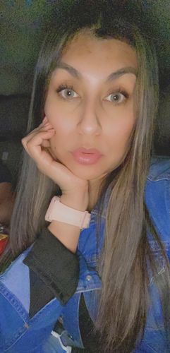 Customer photo review of Unicoeye Ocre Prescription Contact Lenses