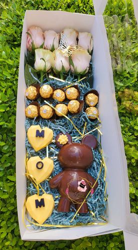 Customer photo review of 3D Teddy Bear Chocolate Mold