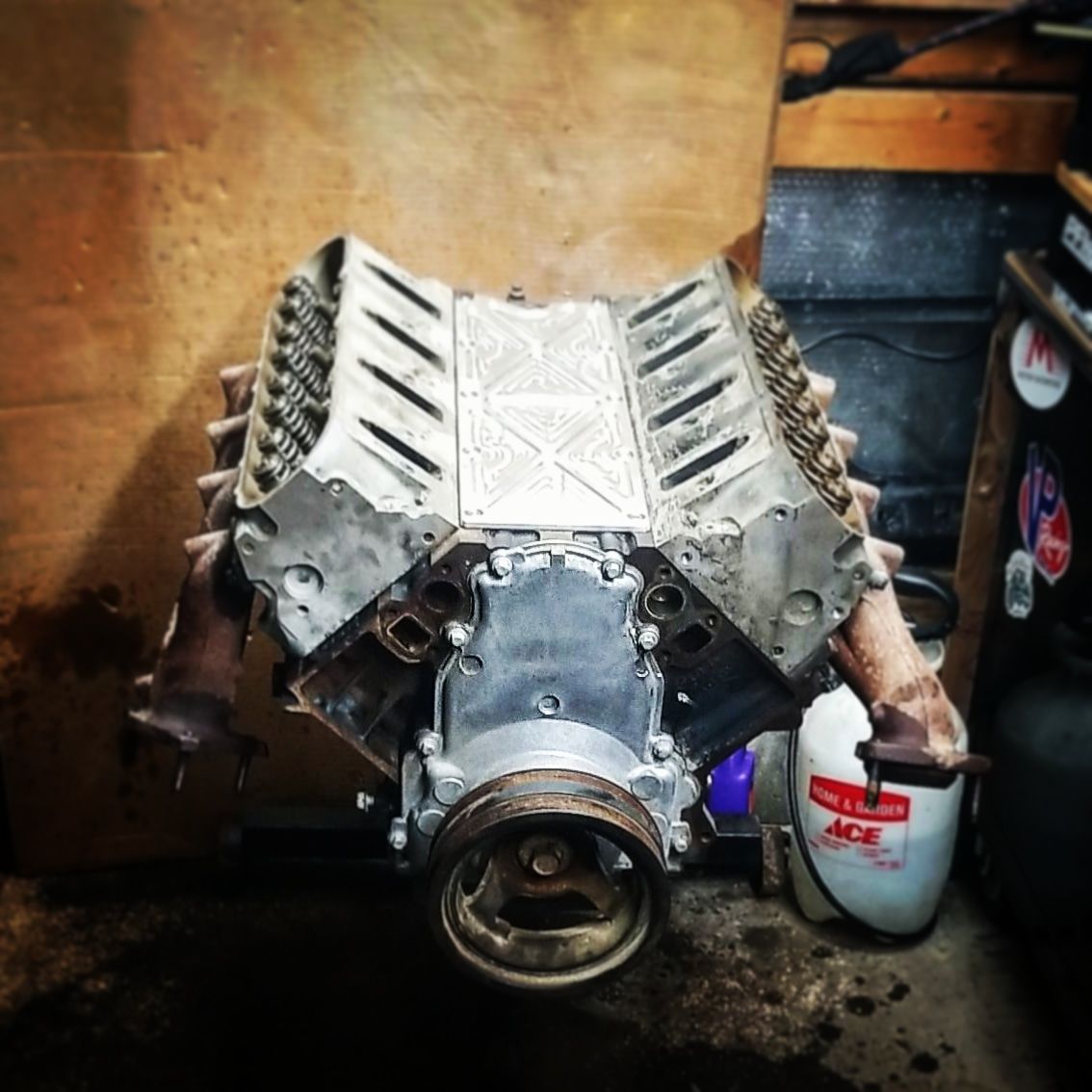 Customer photo review of Motion Raceworks Gen 3 LS Billet Valley Cover