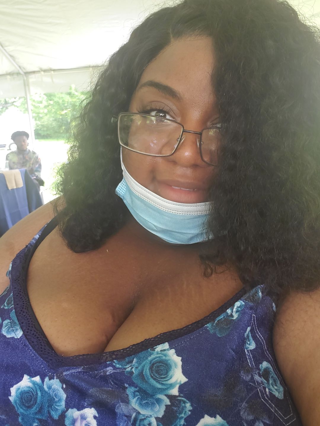 Customer photo review of Short Curly Bob Human Hair 13 x 6 Lace Front Wig BOB2D