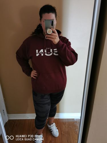 Customer photo review of TSE Hoodie - Maroon
