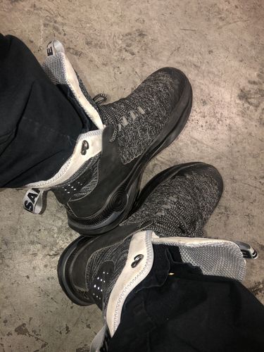 Customer photo review of Maven Puncture Resistant Comfortable Steel Toe Work Boots