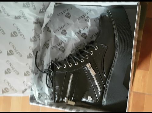 Customer photo review of BOTIN NEGRO 15182