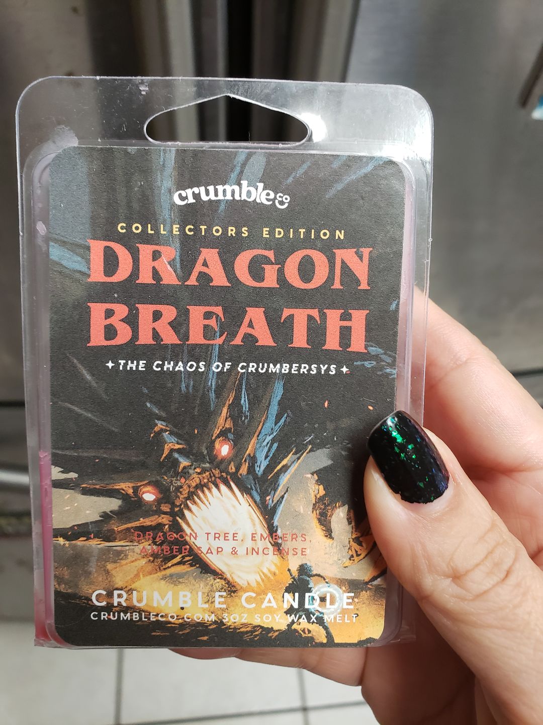 Customer photo review of Dragon Breath Wax Melts