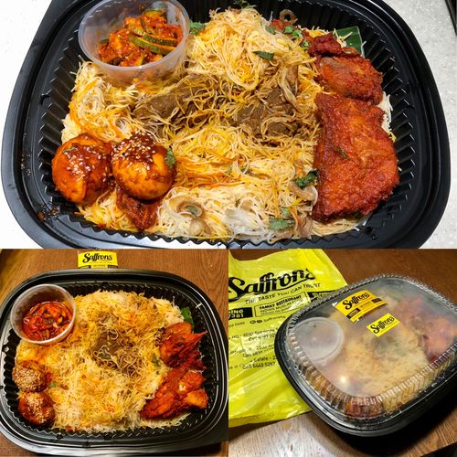 Customer photo review of BEE HOON BRIYANI SET