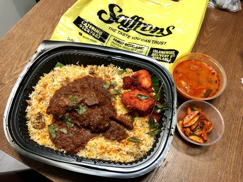 Customer photo review of BRIYANI LAMBSHANK SET