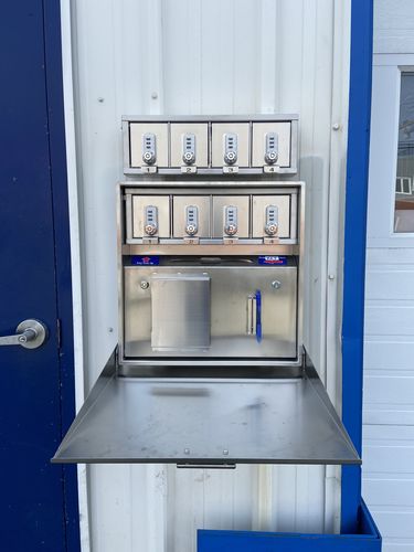 Customer photo review of Key Drop Lock Box (SHIPS END OF JULY)