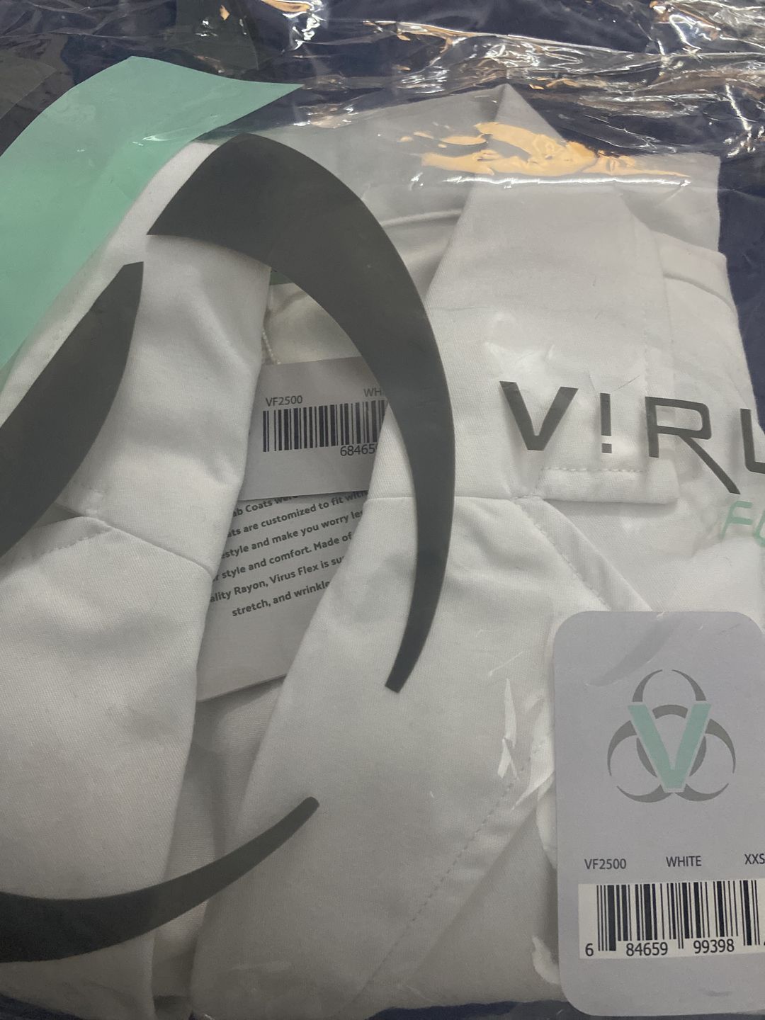 Customer photo review of لابكوت كومفورت كوين طويل فايروس فليكس ~ VirusFlex Comfort Queen Long Lab Coat