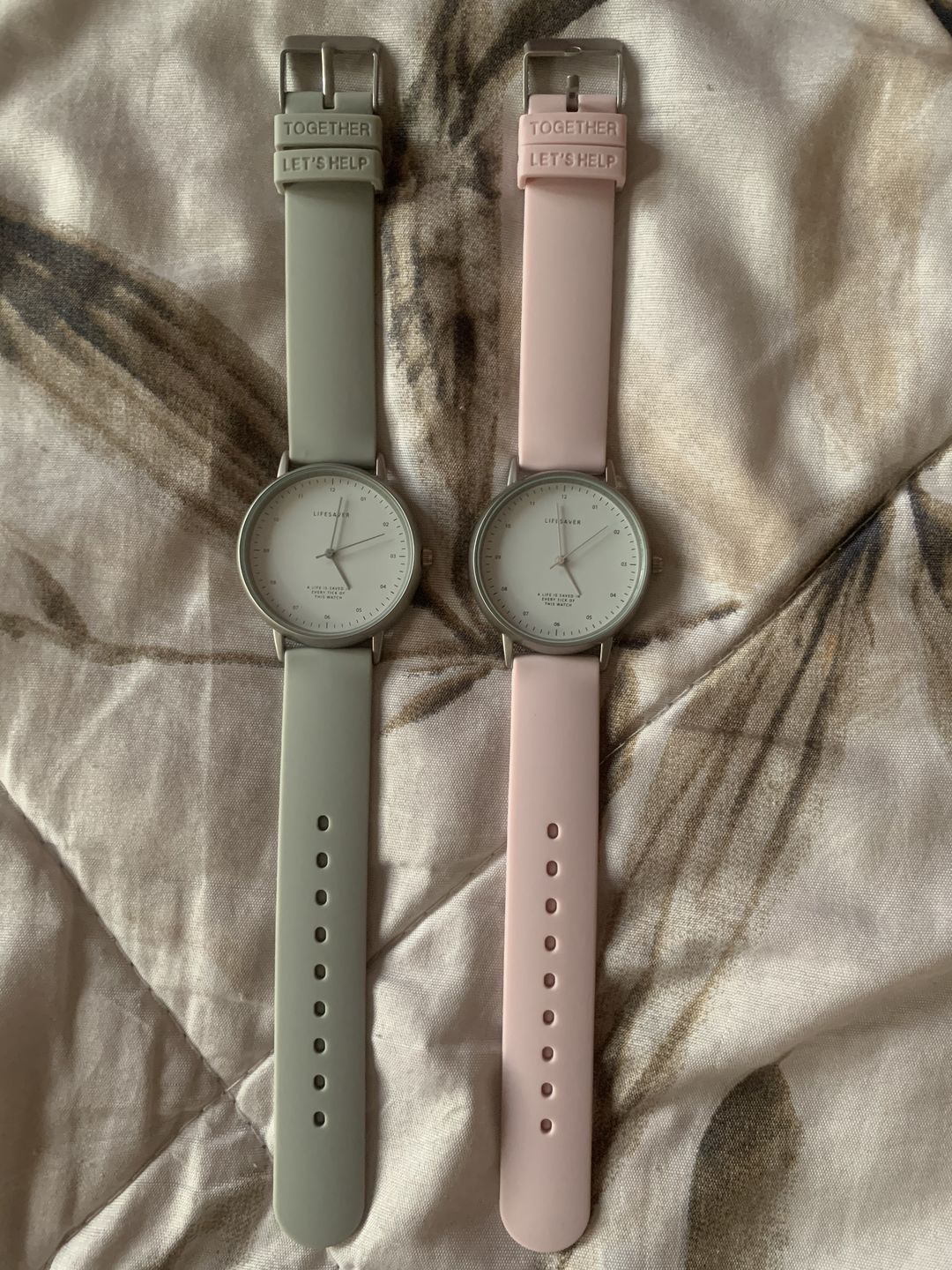 Customer photo review of Life Saver Watch 4.0 – Pink