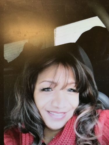 Customer photo review of 3-Tone Turquoise Contact Lenses