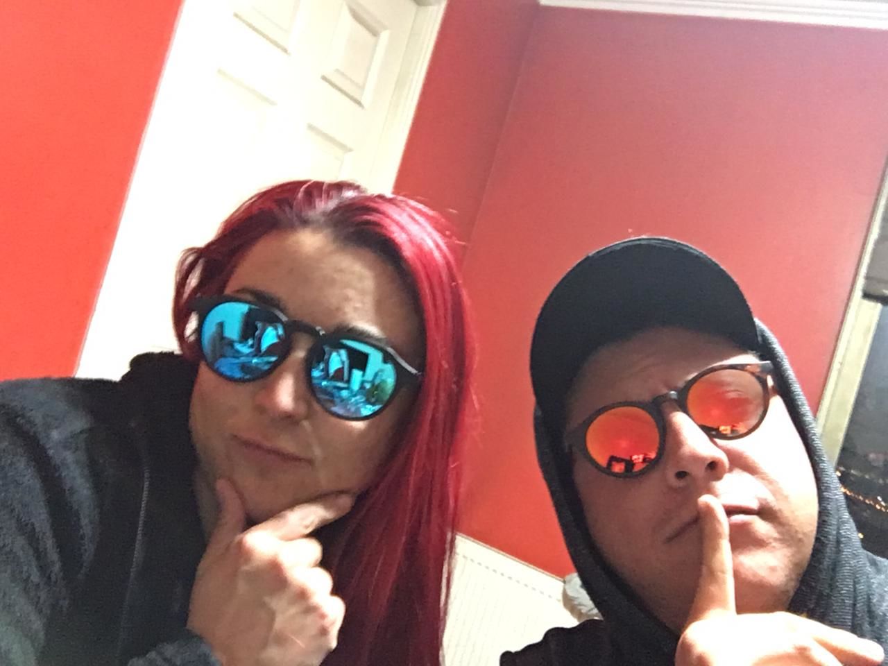 Customer photo review of Cujas Tortoise/Red