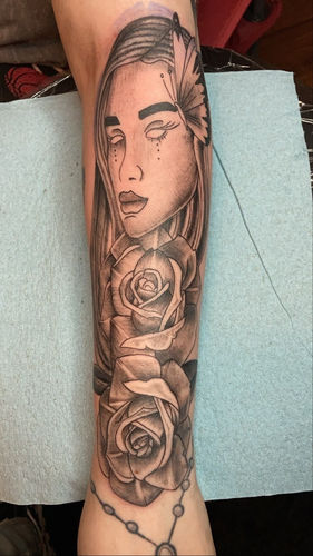 Customer photo review of Signature Tattoo Numbing Cream