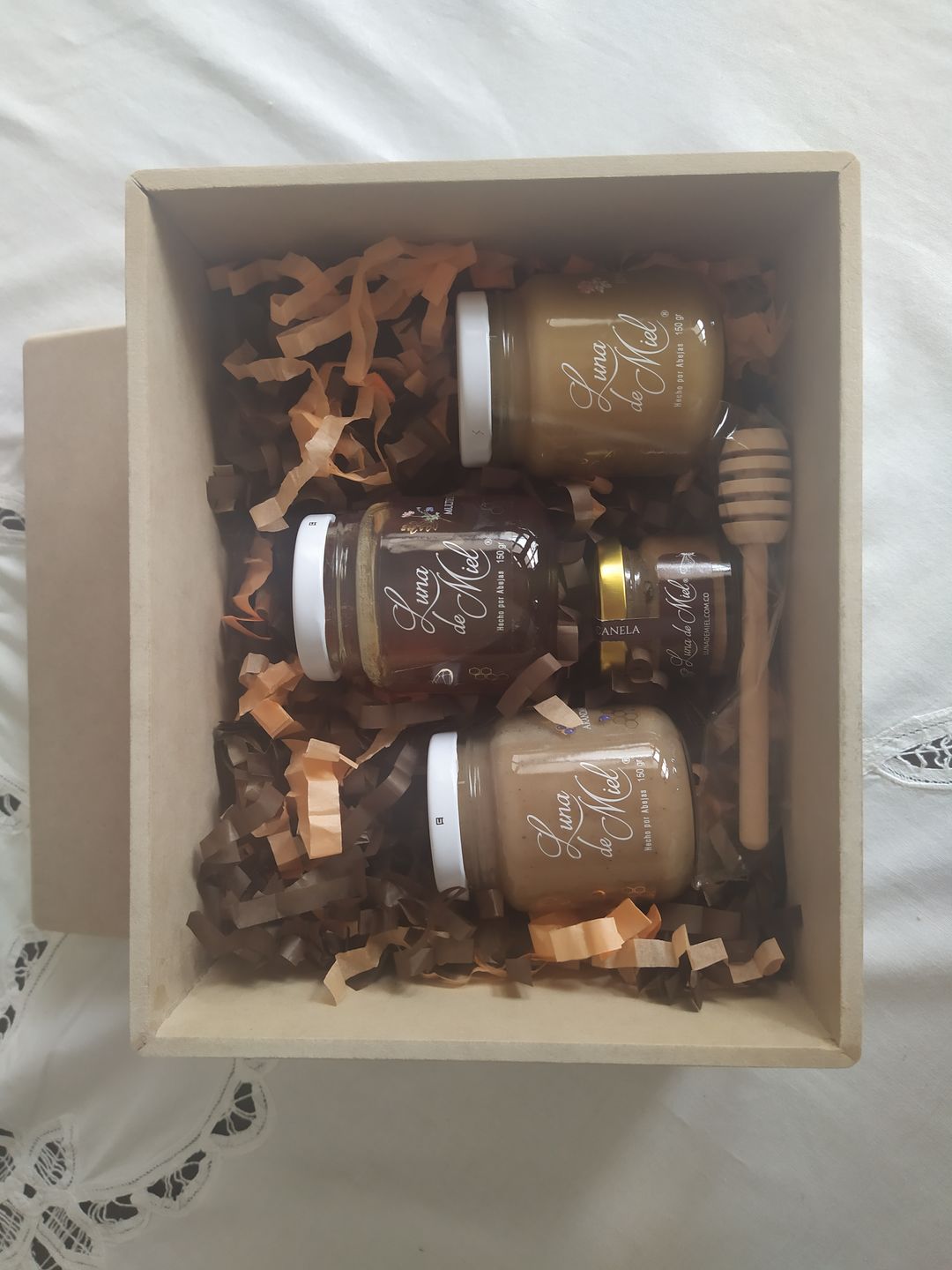 Customer photo review of Miel Cremada con arándanos